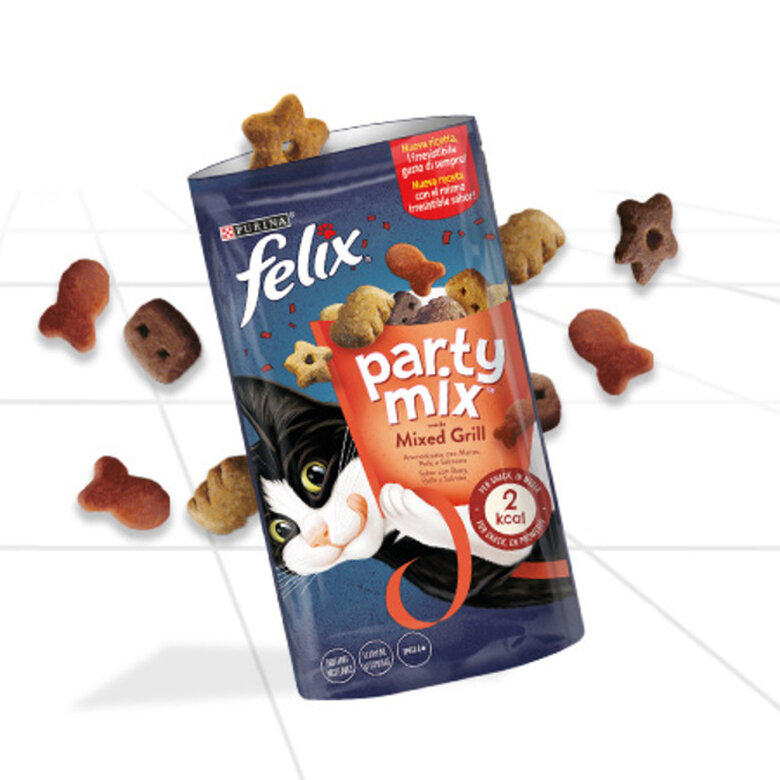 Felix Biscoitos Party Mix queijo para gatos, , large image number null